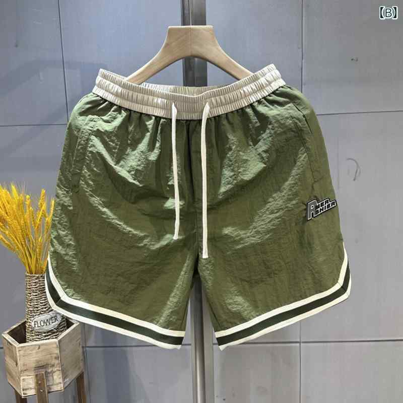 ショート パンツ 短パン スポーツ メンズ 大きい サイズ ストリート カジュアル ショーツ ゆったり 薄手 夏 速乾 快適 万能