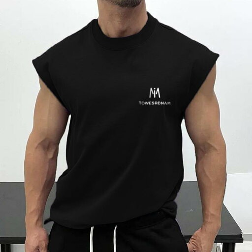 タンクトップ Tシャツ プリント トップス ノースリーブ プルオーバー ラウンドネック カジュアル 万能 速乾 マッスル オーバー サイズ フィットネス スポーツ ベスト 夏 メンズ 軽量 ソフト タンクトップ Tシャツ プリント トップス ノースリーブ プルオーバー ラウンドネック カジュアル 万能 速乾 マッスル オーバー サイズ フィットネス スポーツ ベスト 夏 メンズ 軽量 ソフト
