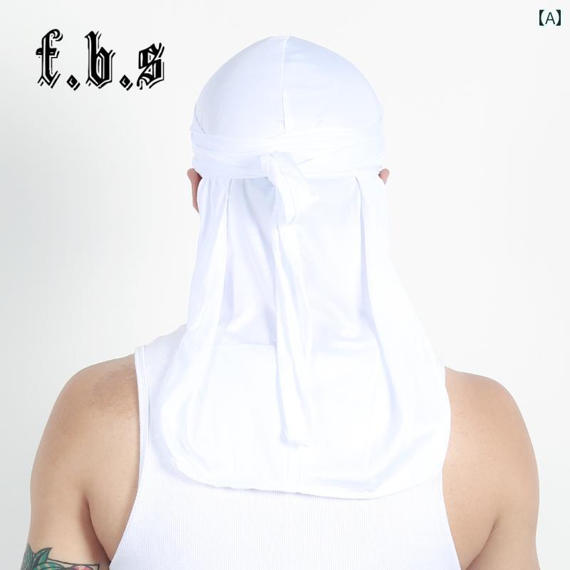 ドゥーラグ キャップ ストレッチ クラシック ストリート ヒップホップ ラップ スカーフ カラフル ユニセックス 個性的 ファッション ダンス 頭布