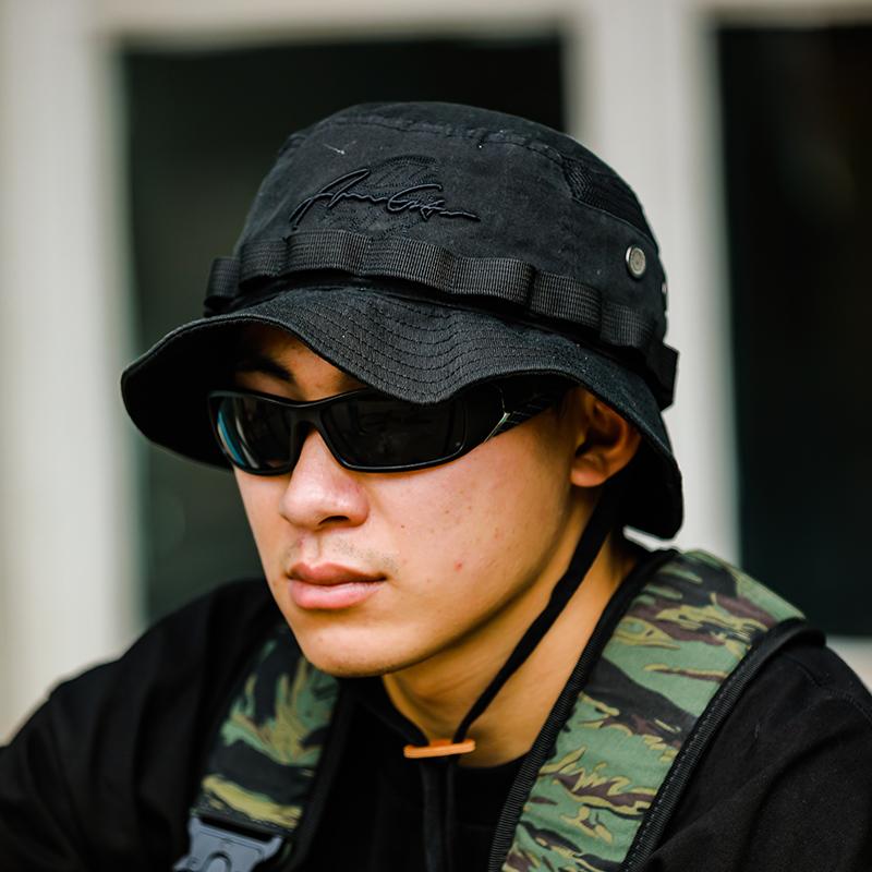 帽子 メンズ ハット カジュアル アウトドア アメリカン ヴィンテージ風 おしゃれ 迷彩 カモフラ ストリート ヒップホップ ファッション モダン スタイリッシュ レジャー