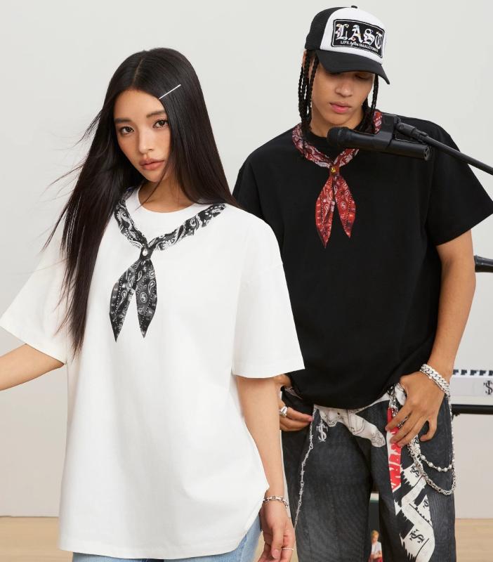 半袖 Tシャツ ユニセックス カジュアル シンプルデザイン カップル ペアルック トップス レディース ア..