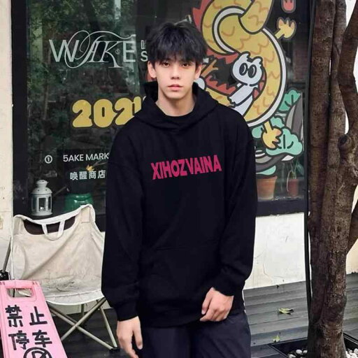 パーカー ストリート メンズ ヒップホップ 春秋 薄手 ゆったり 大きいサイズ 長袖 トップス フード付き トレーナー カーキ ブラック ホワイト パーカー ストリート メンズ ヒップホップ 春秋 薄手 ゆったり 大きいサイズ 長袖 トップス フード付き トレーナー カーキ ブラック ホワイト