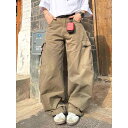 バギーパンツ ズボン レトロ シルエット バナナパンツ オーバー オール ウォッシュ加工 ダメージ 加工 ゆったり ワイドレッグ ボトムス ユニセックス ファッション カジュアル デイリー リラックス
