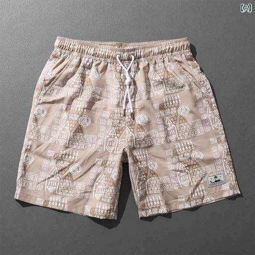 フィットネスパンツ メンズ 夏 カジュアル パンツ ファッション レトロ ショート パンツ 軽量 速乾 快適サポート ビーチ 男性用 露出防止 裏地付き フィットネスパンツ メンズ 夏 カジュアル パンツ ファッション レトロ ショート パンツ 軽量 速乾 快適サポート ビーチ 男性用 露出防止 裏地付き