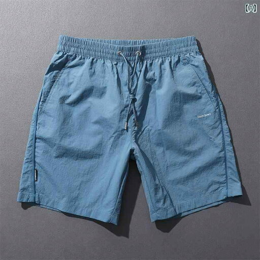ビーチパンツ 海パン 短パン 夏 レトロ ショート パンツ メンズ ドローストリング 伸縮性 ウエスト ゆったり カジュアル 無地 水泳 シンプル ビーチパンツ 海パン 短パン 夏 レトロ ショート パンツ メンズ ドローストリング 伸縮性 ウエスト ゆったり カジュアル 無地 水泳 シンプル