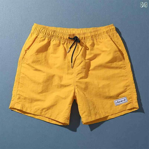 ビーチパンツ 海パン 短パン 海辺 休暇 夏 メンズ ショート パンツ 速乾 水着 無地 万能 カジュアル バケーション 快適 通気性 ビーチパンツ 海パン 短パン 海辺 休暇 夏 メンズ ショート パンツ 速乾 水着 無地 万能 カジュアル バケーション 快適 通気性