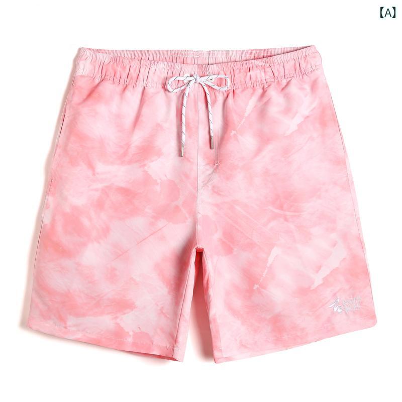 ビーチパンツ 海パン サーフィン 短パン メンズ レディース 夏 速乾 水着 大きいサイズ ゆったり 海辺 休日 レジャー ショーツ サーフィン ボクサー ショート パンツ スポーツ