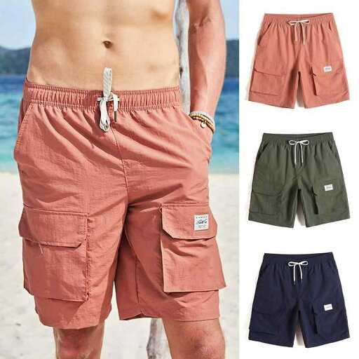 ビーチパンツ 海パン サーフィン 短パン 夏 水着 速乾 メンズ ショート パンツ ストレート レッグ 万能 ゆったり カジュアル 紫外線 カット 防水 フィット感 ビーチパンツ 海パン サーフィン 短パン 夏 水着 速乾 メンズ ショート パンツ ストレート レッグ 万能 ゆったり カジュアル 紫外線 カット 防水 フィット感