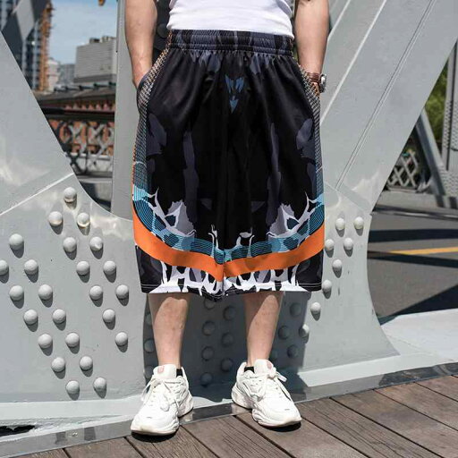 バスパン 男性用 夏 スポーツ ハーフパンツ 短パン 大きい人用 プラスサイズ 膝丈 バスケットボール 練習着 ゆったり 快適 ビッグ パンツ トレーニング バスパン 男性用 夏 スポーツ ハーフパンツ 短パン 大きい人用 プラスサイズ 膝丈 バスケットボール 練習着 ゆったり 快適 ビッグ パンツ トレーニング