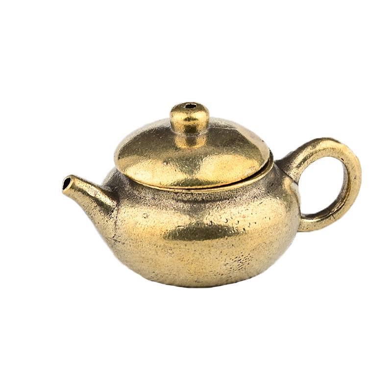 香道具 香炉 ミニサイズ お香 レトロ ヴィンテージライク 銅 茶器 ティーポット 家庭用 茶道 装飾品 小..