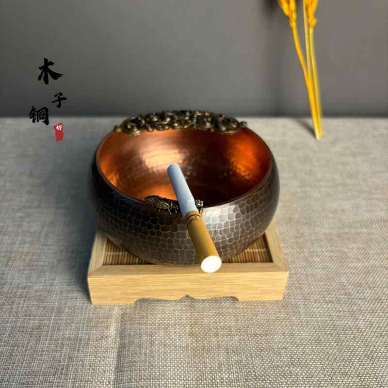 灰皿 喫煙具 チャイナ風 シンプル カジュアル エレガント 高級感 アンティーク インテリア 家庭用 モダン おしゃれ 装飾 ホームデコ オフィス