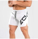 メンズ ファッション ショートパンツ ウエストゴム 速乾 快適 プリント フィットネス ランニング トレーニング アウトドア レジャー カジュアル 動きやすい リラックス