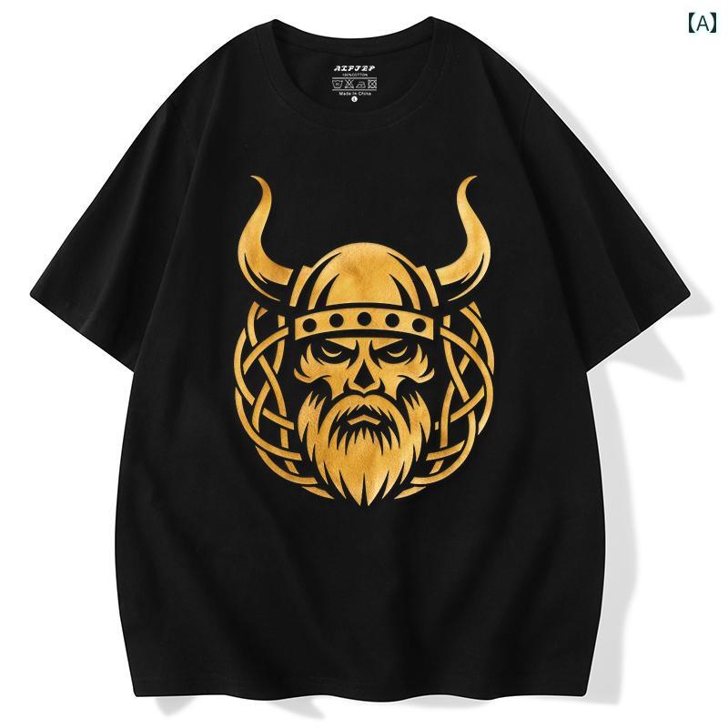 Tシャツ メンズ ファッション 夏コーデ トップス 半袖 プルオーバー デビル 個性 デザイン ゆったり 通気性 大きいサイズ コットン スタイル 快適 着心地 カジュアル クール ストリート