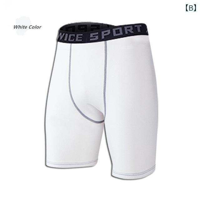 メンズ スポーツ ジム コンプレッション アンダー ベース レイヤー トレーニング ショーツ タイツ フィットネス