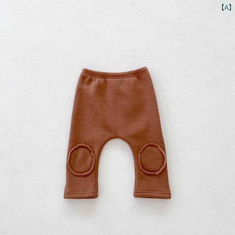 ・カテゴリ: パンツ・スタイル: ベーシック・主な素材: 綿95%・性別: ユニセックス・丈: 長ズボン・ウエスト: ミドルウエスト・ウエスト仕様: ゴム・カラー展開: ベージュ、ブラウン、ライトピンク・サイズ展開: 66cm、73cm、80cm、90cm・対象年齢: 新生児（0〜1歳向け）