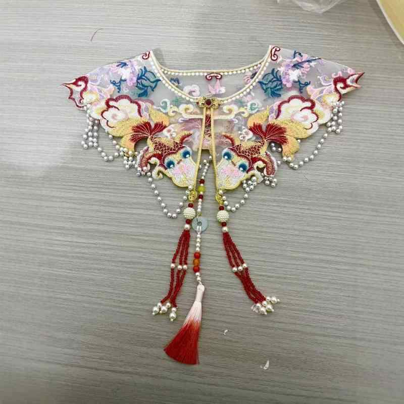 ・カラー展開: 金魚雲肩水晶穂完成品