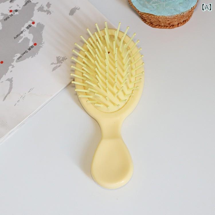 ヘアブラシ レディース ミニサイズ 携帯用 軽量 コンパクト マッサージブラシ ヘアケア 頭皮マッサージ かわいい パドルブラシ 旅行用 hanbokhome-10618071 Hanbok Home サンプル画像2
