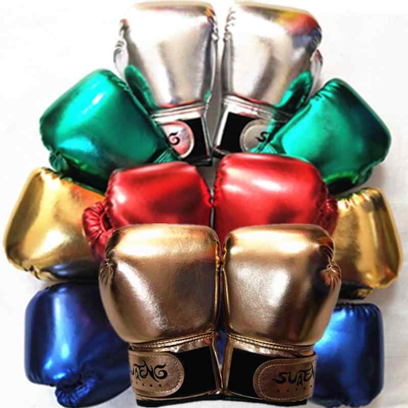 ・カテゴリ: ボクシンググローブ・素材: PU・重量: 約200g・カラー展開: レッド、ブルー、グリーン、ゴールドブラウン、シルバー、ライトグリーン