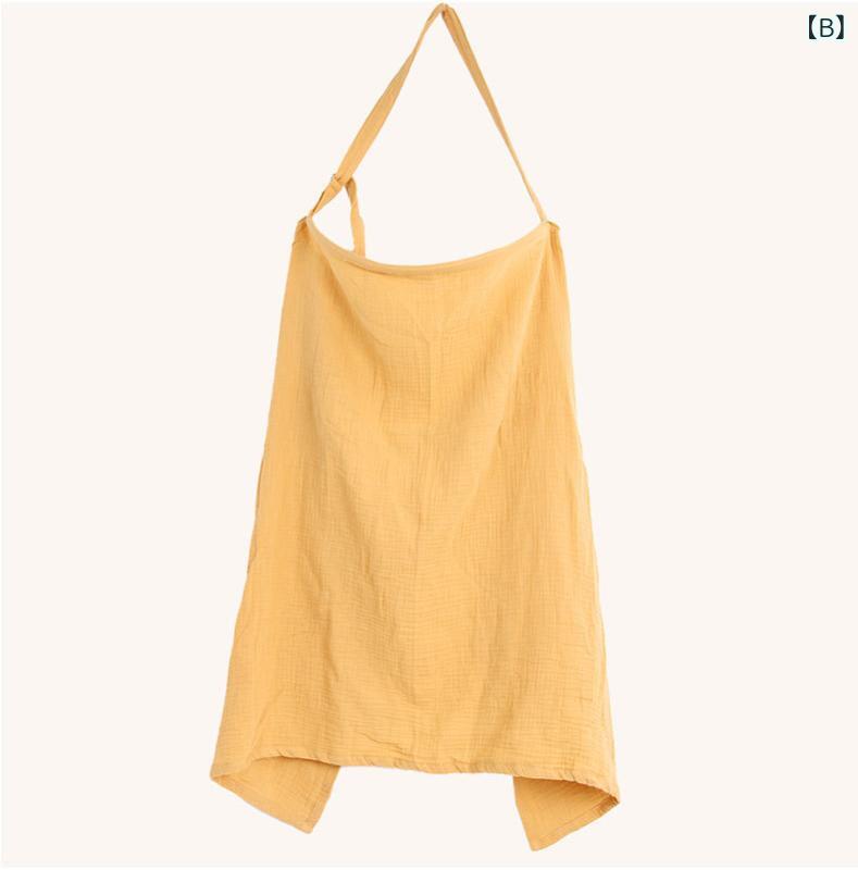 授乳ケープ レディース 授乳カバー ナーシングカバー コットンダブルガーゼ 通気性...