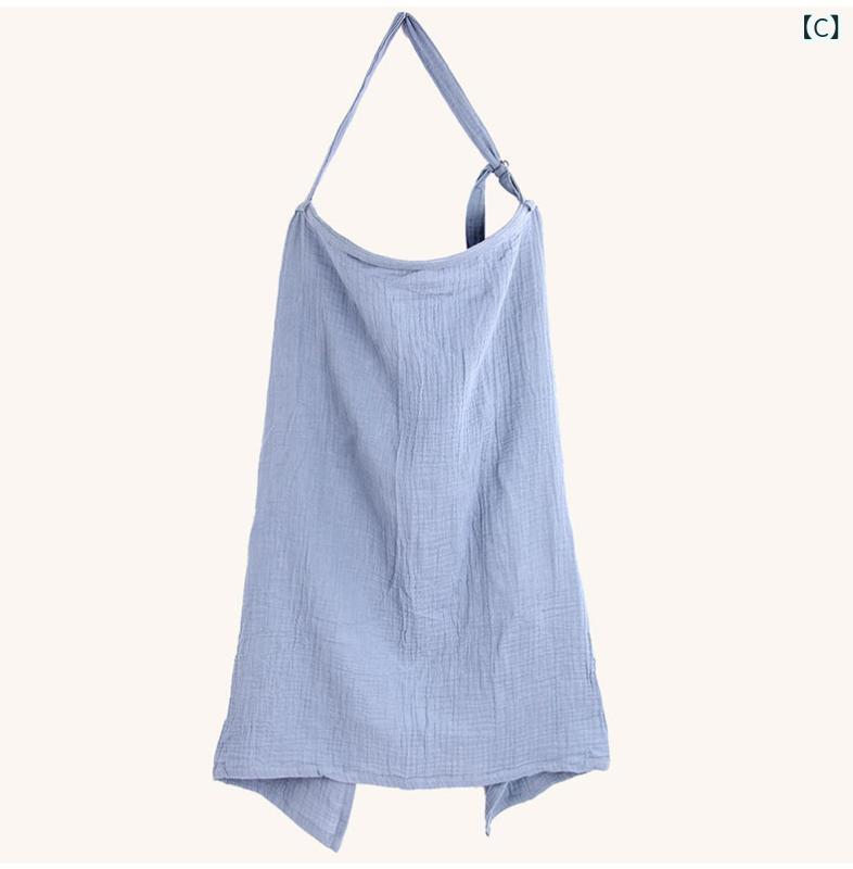 授乳ケープ レディース 授乳カバー ナーシングカバー コットンダブルガーゼ 通気性...