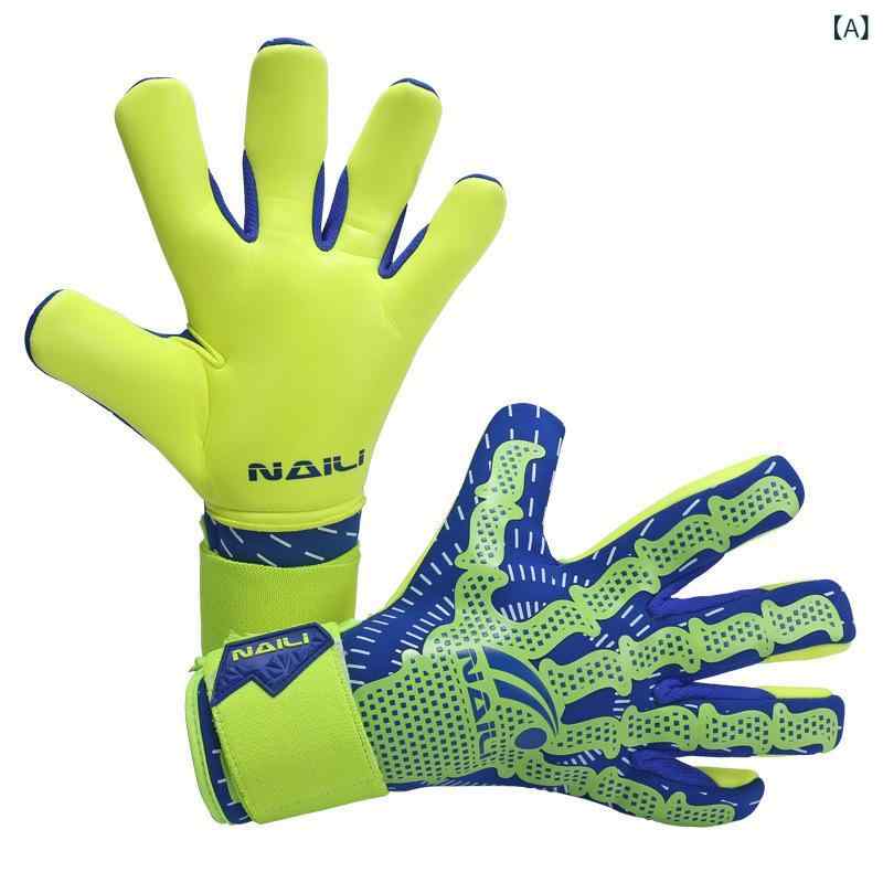 手袋 サッカー キーパーグローブ メンズ レディース ジュニア 指保護 防滑仕様 耐摩耗性 トレーニング用 ラテックス プロ仕様 衝撃吸収 滑り止め 練習 部活 サッカー用