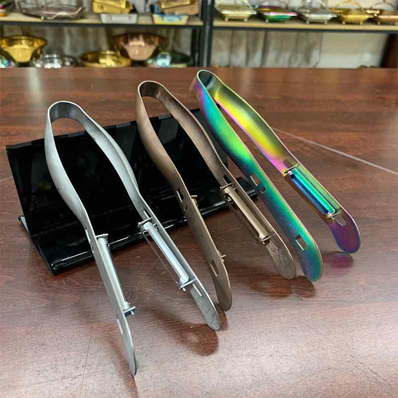 ・カテゴリ: ピーラー・皮むき器・素材: 430ステンレス鋼・スタイル: モダン・シンプル・カラー展開: シルバー（本色）、ゴールド、ローズゴールド、レインボー、グラデーションレッド