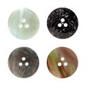 貝ボタン 3穴 18mm SB118 シェルボタン ネコポス可 bel 手芸の山久