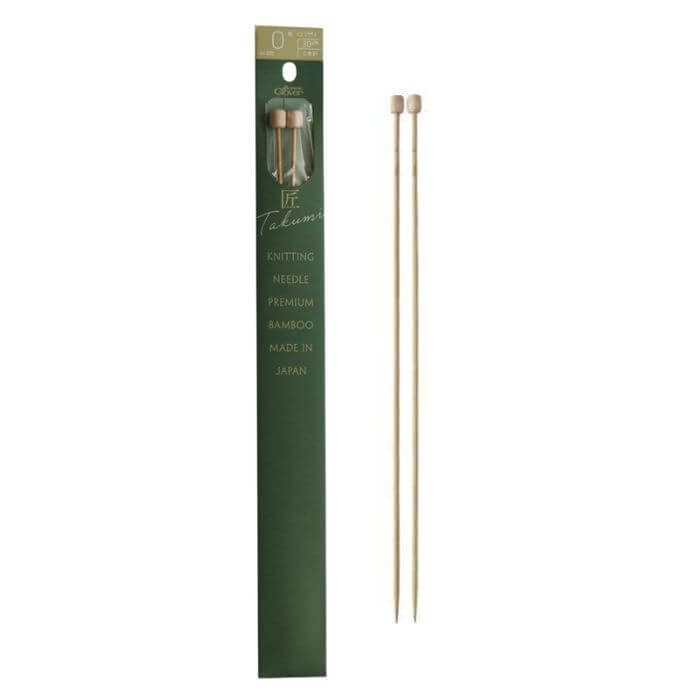 乐天商城 - 棒針 匠2本針 30cm 0号/1号/2号/3号/4号/5号 クロバー 手芸の山久