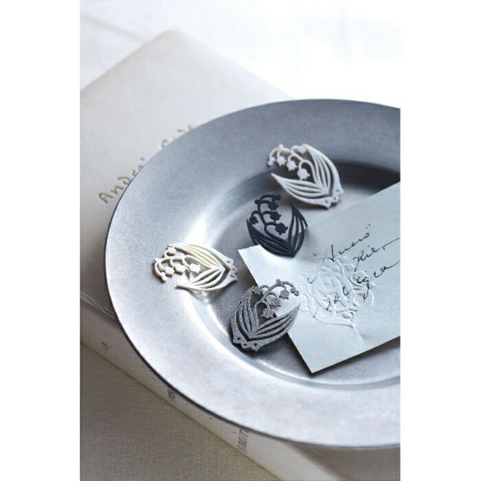 クロバー ポルトボヌール すずらんペーパークリップ 79-595 ペーパークリップ 母の日 贈り物 プレゼント 敬老の日 clv ネコポス可 手芸の山久