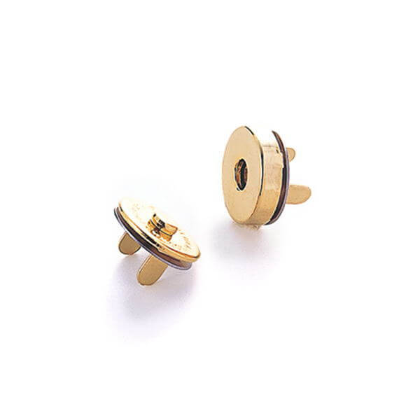 ハマナカ マグネット付丸型ホック 14mm 1組入り×5袋単位 hama ネコポス可 手芸の山久