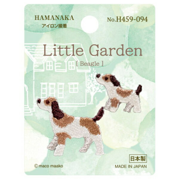 Little Garden Beagle H459-094 商品詳細 ナチュラルなリーフや身近な小物をモチーフにした小さめサイズのワッペンです。マスクやこもののワンポイントに♪ サイズ (子)タテ約1.5cm×ヨコ約2.0cm(親)タテ約2.5cm×ヨコ約2.9cm 接着方法 アイロン接着 生産国 日本製 備考 ※写真で見る商品と実物では色が違って見えることがございます。 手づくり商品は手芸の山久で手芸の山久では納品明細をメールにてお送りしています。商品到着時にご確認下さい。 メーカー希望小売価格はメーカーカタログに基づいて掲載しています当該商品は自社販売と在庫を共有しているため、在庫更新のタイミングにより在庫切れの場合、やむをえずキャンセルさせていただく場合もございます。↓その他のLittle Gardenシリーズはこちらから↓