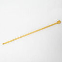 棒針 アミアミ玉付アフガン針 10mm 30cm H250-910-10 竹製 編み針 ハマナカ hama 手芸の山久