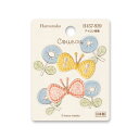 ワッペン Coucou クークー H457-939 チョウ マスク ワンポイント ハマナカ hama KOU ネコポス可 手芸の山久
