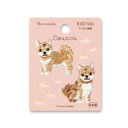 ワッペン Coucou クークー H457-944 イヌ マスク ワンポイント ハマナカ hama KOU ネコポス可 手芸の山久