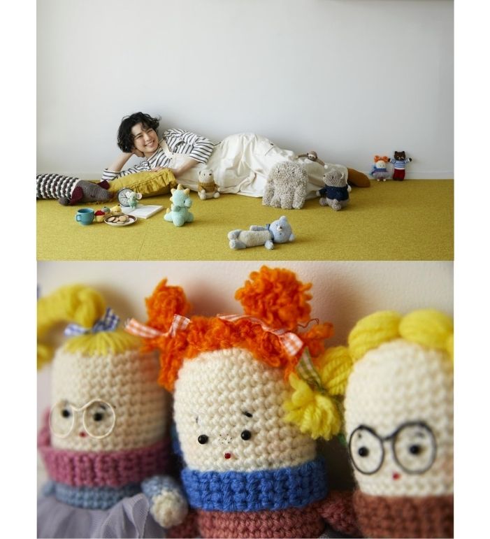 手芸の山久の本 AMIGURUMI LIFE あみぐるみライフ S8695 かぎ針編み 棒針編み ブティック社 ネコポス可 手芸の山久｜アングル2