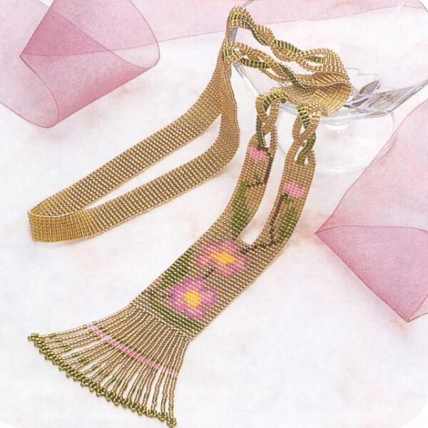 トーホー BK-24ネックレスキット ビーズ織り手芸キット-3-高等科1 取寄せ商品 手芸の山久