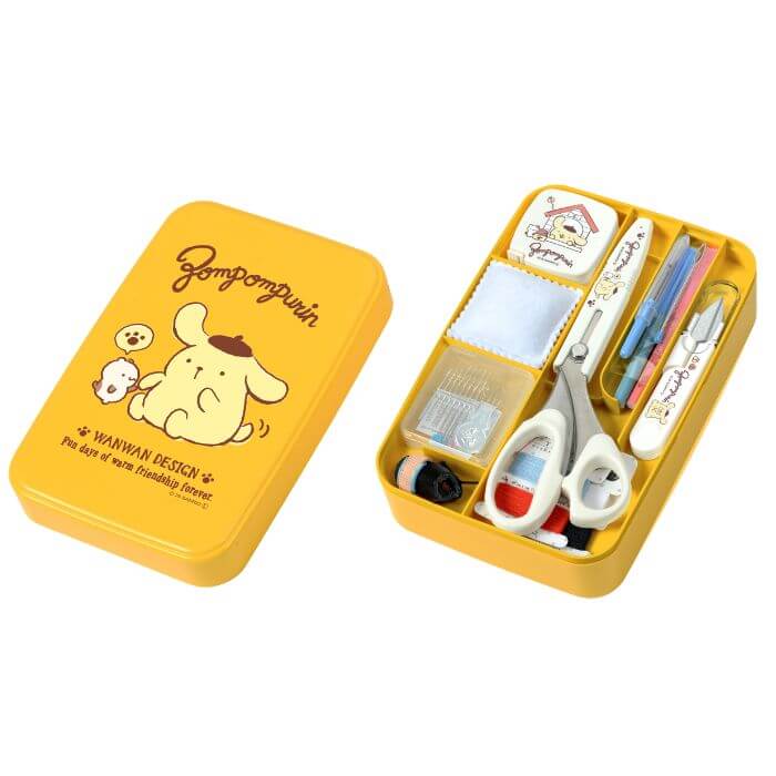 裁縫セット ポムポムプリン サンリオソーイングセット うす型タイプ No.18831 ミサ...