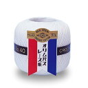 レース糸 金票レース糸 40番50g 白 オリムパス レース糸40番 手芸の山久