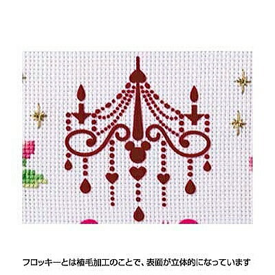 クロスステッチキット ウェルカムボード ピンク 7372 フラワーコレクション ディズニー 刺しゅうキット ネコポス可 オリムパス 手芸の山久