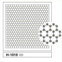 刺し子 キット 花ふきん布パック 角亀甲つなぎ H-1019 3袋単位 ネコポス可 オリムパス 手芸の山久