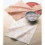 刺し子 キット 154 水辺の桜 (白・渋ピンク)花ふきん2枚1組 ネコポス可 オリムパス 手芸の山久