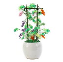 盆栽 ミニ 山久オリジナルビーズ盆栽キット カラフルぶどう bfk ym9 手芸の山久