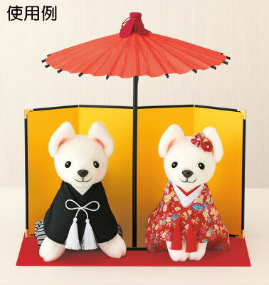 パナミ 金屏風(4曲) NF-4007 取寄せ商品 手芸の山久 handcraft-10014737 手芸の山久 サンプル画像2