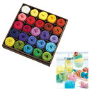 リッチモア パーセントミニ ポップカラー 25色セット H620-024 秋冬毛糸 ハマナカ hama 手芸の山久