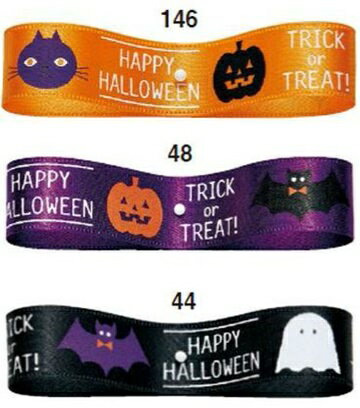 乐天商城 - 東京リボン ハロウィンフレンズ 約18mm×14m リボン 手芸の山久