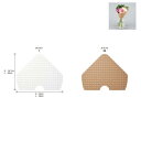 東京リボン ワッフルコルネL 約38cm×30cm 50枚入 ブーケ用シート 包装紙 手芸の山久