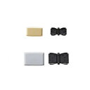 東京リボン ゴムパッチン・メタ8mm50入 金 銀 手芸の山久