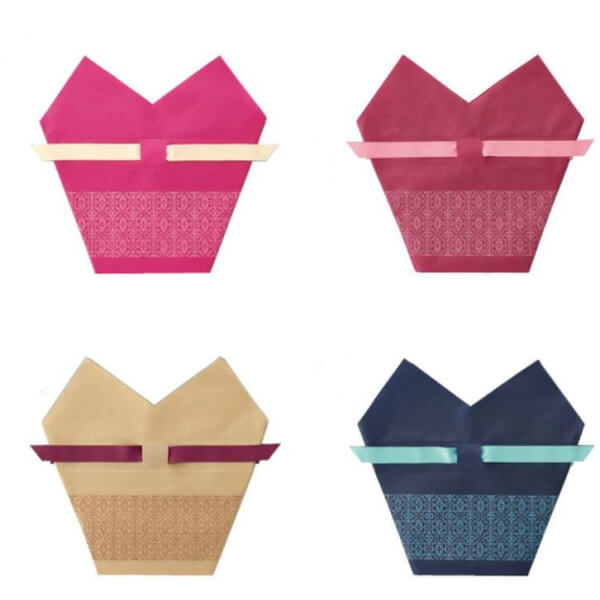 東京リボン ポットカバー・アラベスク 約W36×H34×D12cm 10枚入 鉢カバー 包装紙 手芸の山久