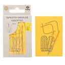 毛糸とじ針 アソートセット 先曲がり AC-065 amicolle TAPESTRY NEEDLES ASSORTED 日本製 編み物 ネコポス可 チューリッ...