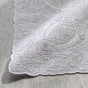 【送料無料】汕頭手刺繍 ハンカチ 4203 ホワイト | ブライダル ハンカチ 結婚式 ハンカチ フォーマル ハンカチ ウェディング ハンカチ 刺繍 結ギフト ...